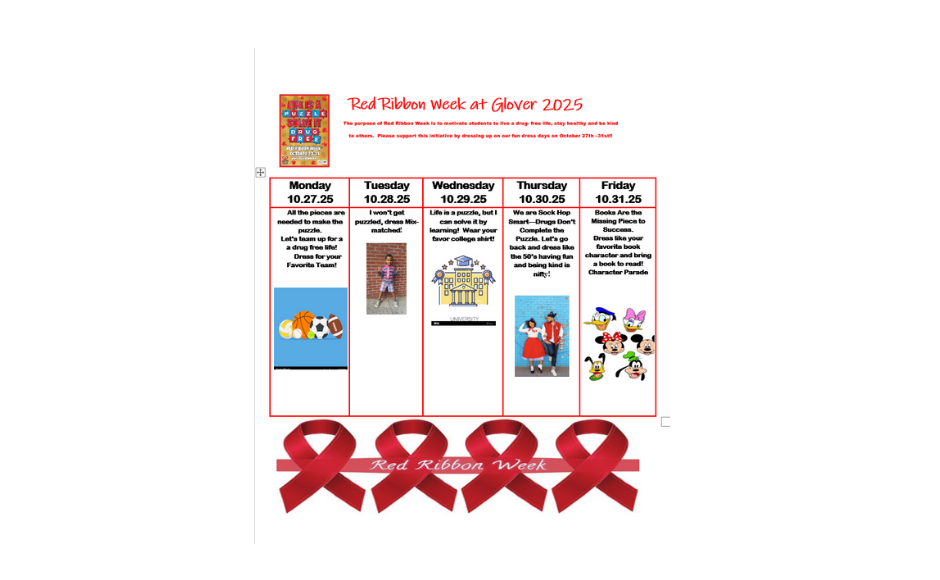  Red Ribbon Festivities 